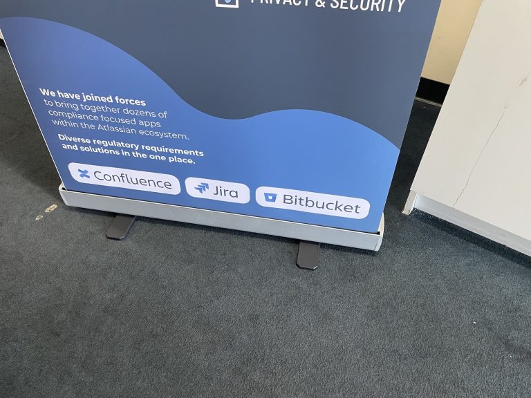 showing the base of our stand up signs